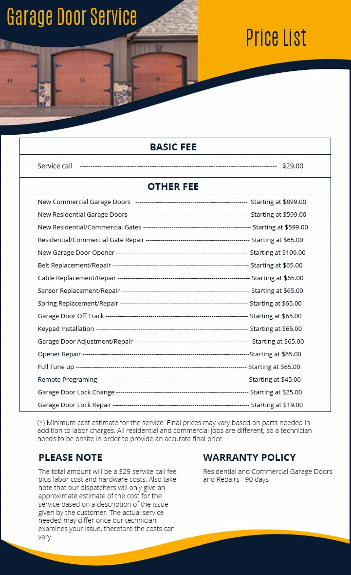 Global Garage Door Service Fort Worth, TX 817-935-8332